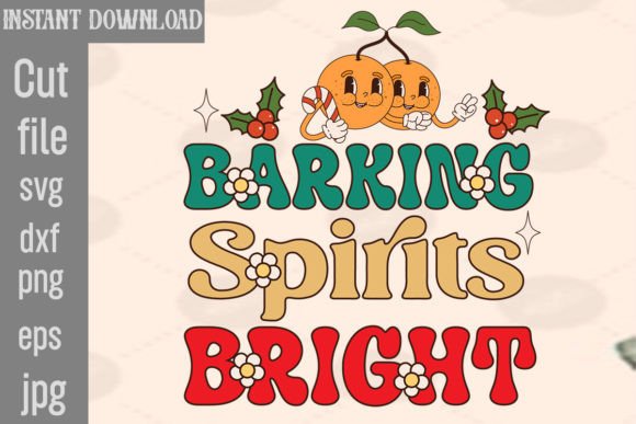 Barking Spirits Retro Graphics for Crafts & Blogs