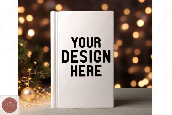 Book Cover Mockup Christmas Mockup 17: Essential Graphics for Christmas Amp