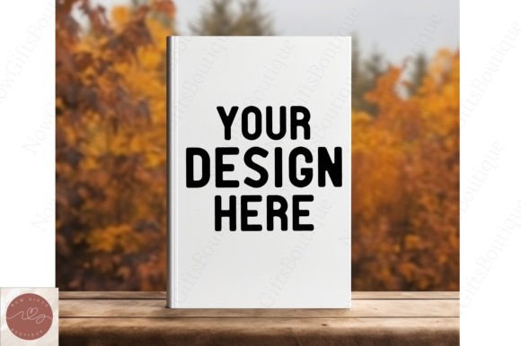 Book Cover Mockup Christmas Mockup 9: Graphics for Book Amp