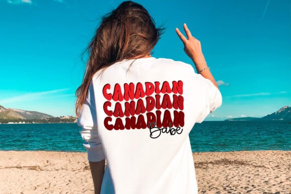 Canadian Babe SVG: Graphics for Crafts & Business