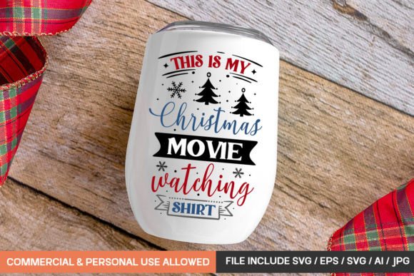 Christmas Movie Graphics for Crafts & Branding