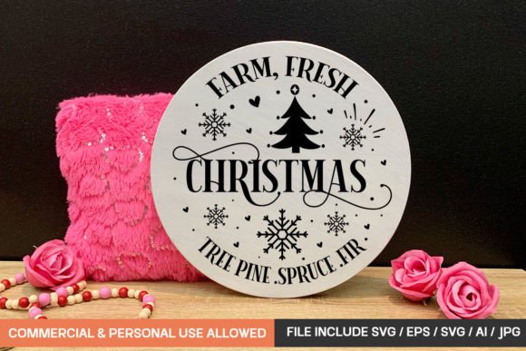 Farm, Fresh Christmas Tree Pine .spruce: Crafts and Graphics Review