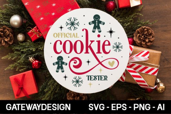Official Cookie Tester SVG: Fresh Graphics for Crafts