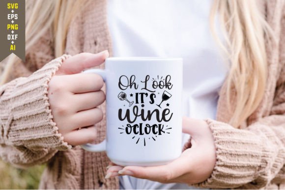 Oh Look It's Wine Oclock: Fresh Graphics for Crafts