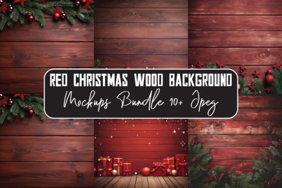 Review: Christmas Wood Background Mockups Bundle