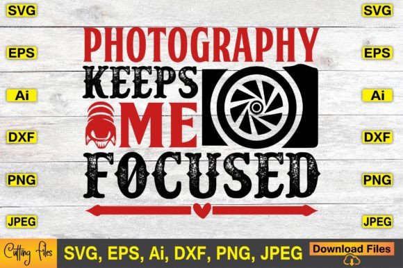 Review: Photography Keeps Me Focused SVG for Stitchers