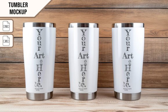 Tumbler Mockup Smart Object Template for Mugs Amp Graphics