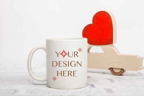 Valentine's Day Graphics: A Mug Mockup Review