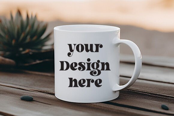 White Mug Mockup 27: Essential Graphics for Mugs Amp