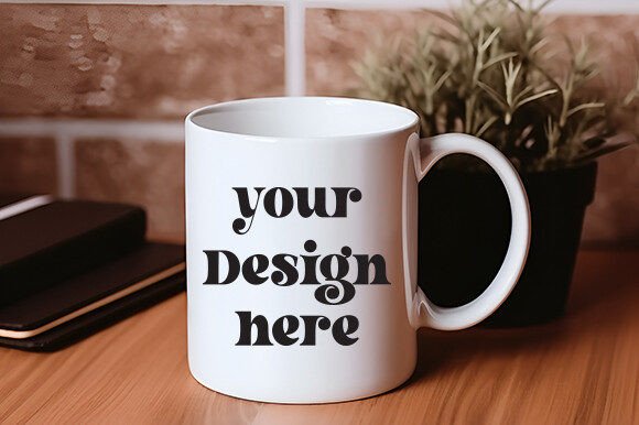 White Mug Mockup 52: Premium Graphics for Mugs Amp